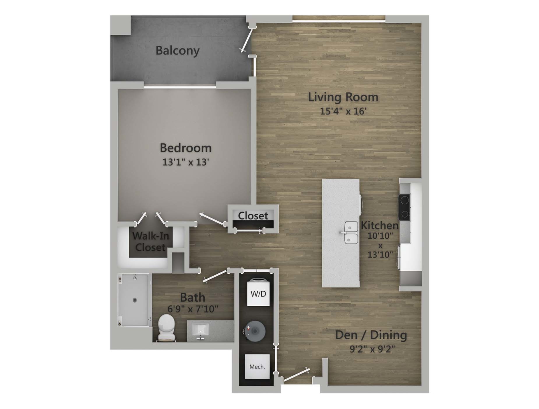 Floor Plan 1I | State Street Station | Apartments in Wauwatosa, WI