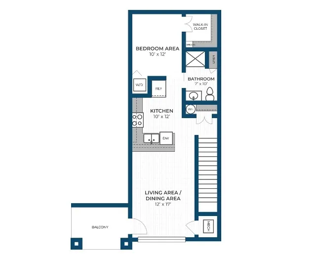 Floor Plan A | Seasons at River View | Apartments in Pleasant Prairie, WI