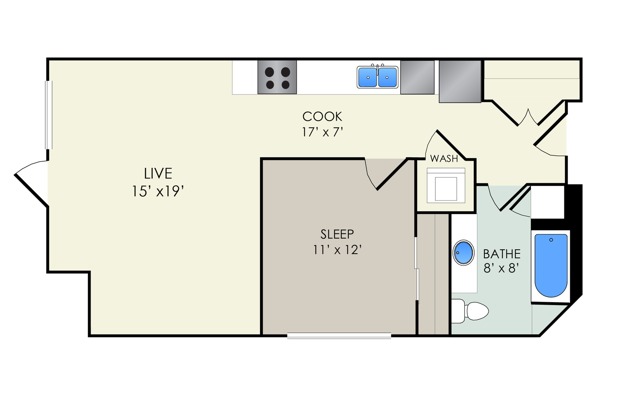 The Humphrey | The Landmark at Hatchery Hill | Apartments in Fitchburg, WI