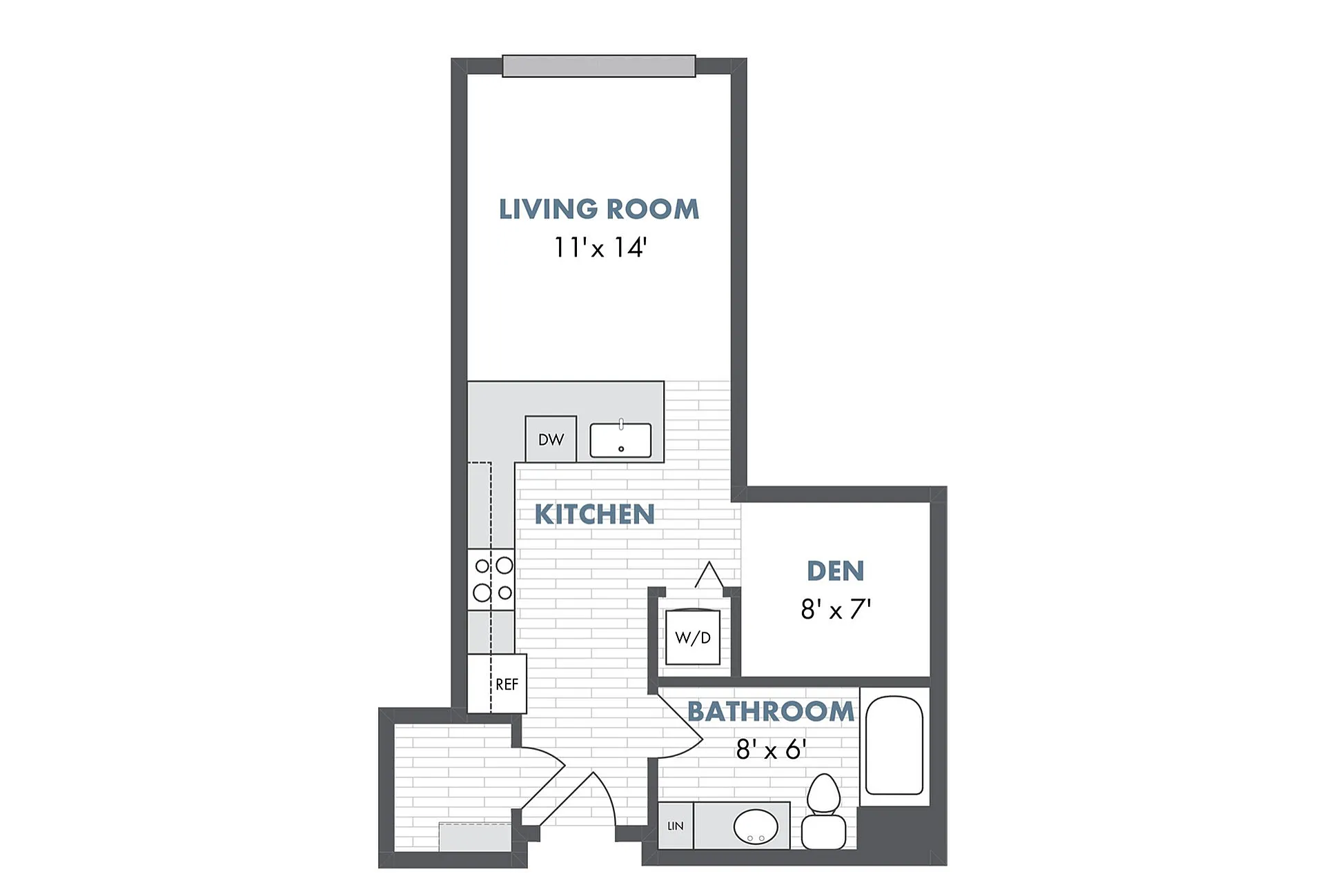 Floor Plan A1 | The Junction | Apartments in Menomonee Falls, WI