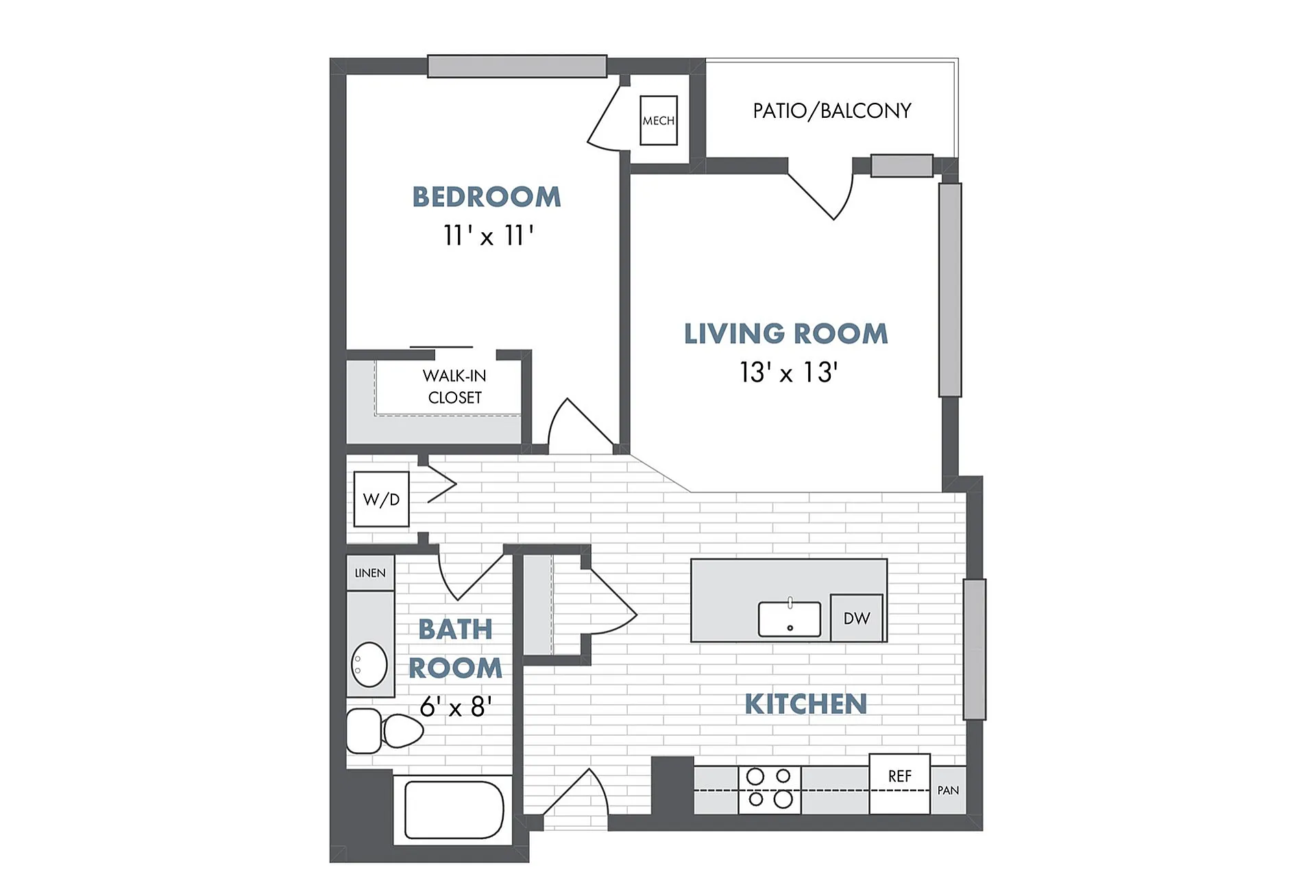 Floor Plan B2 | The Junction | Apartments in Menomonee Falls, WI