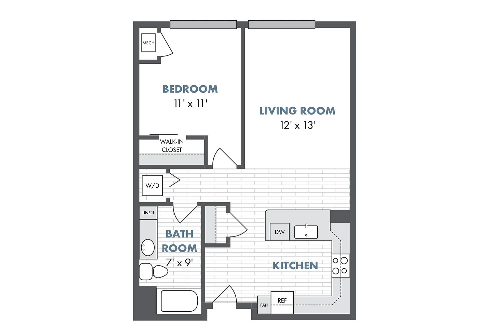 Floor Plan B3 | The Junction | Apartments in Menomonee Falls, WI