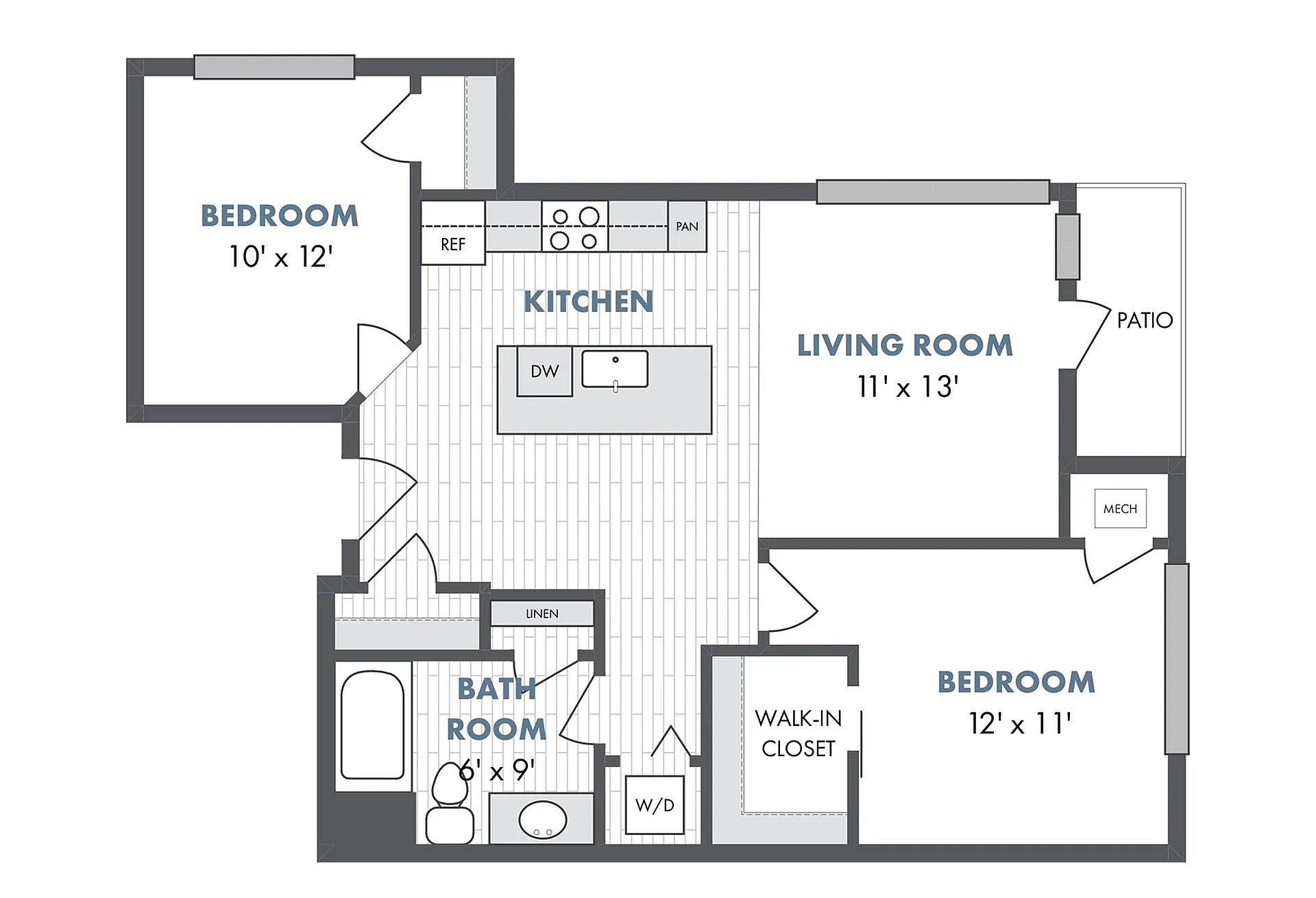 Floor Plan C2 | The Junction | Apartments in Menomonee Falls, WI
