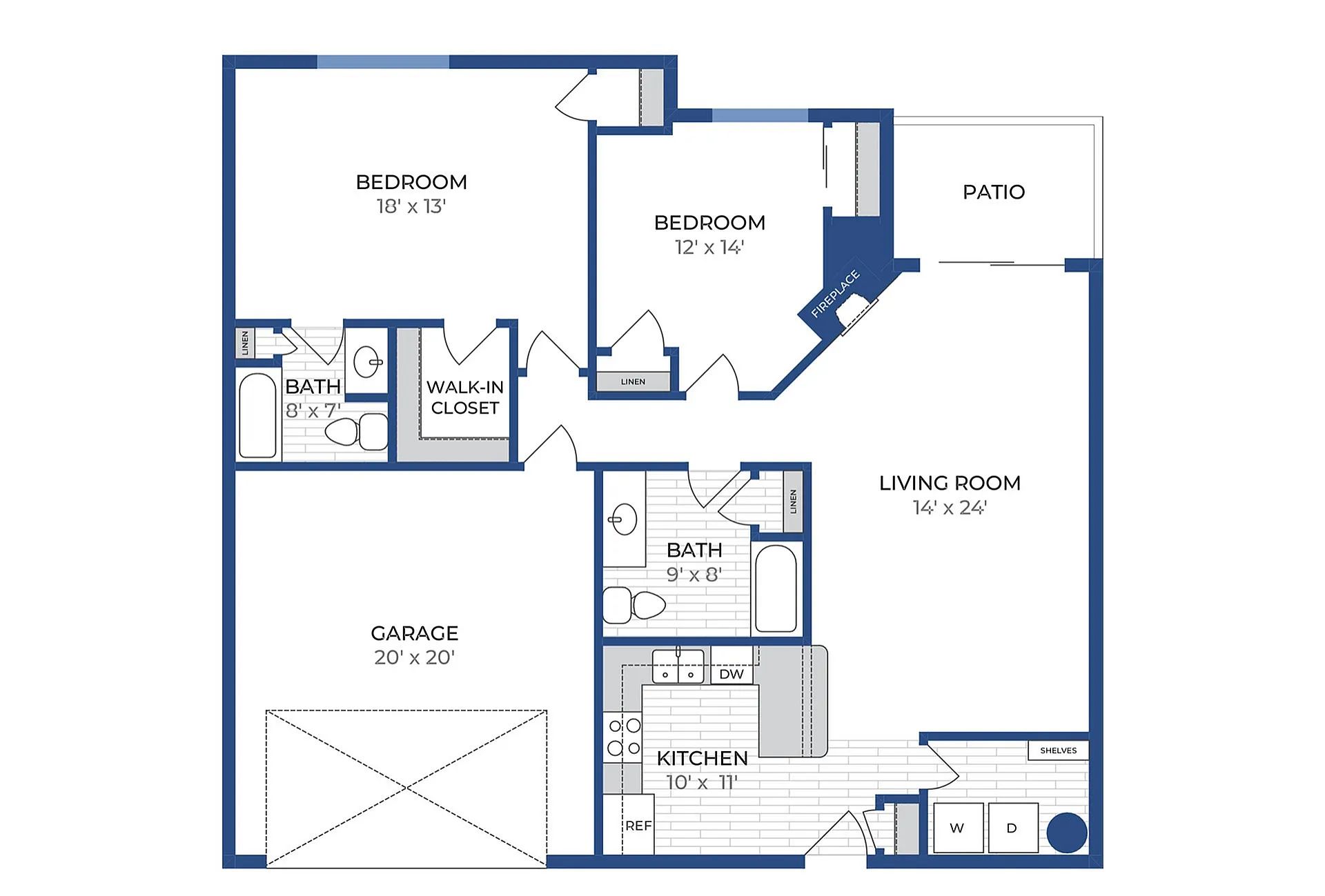 Thoroughbred I | Saddle Brook Apartments | Apartments in Pewaukee, WI