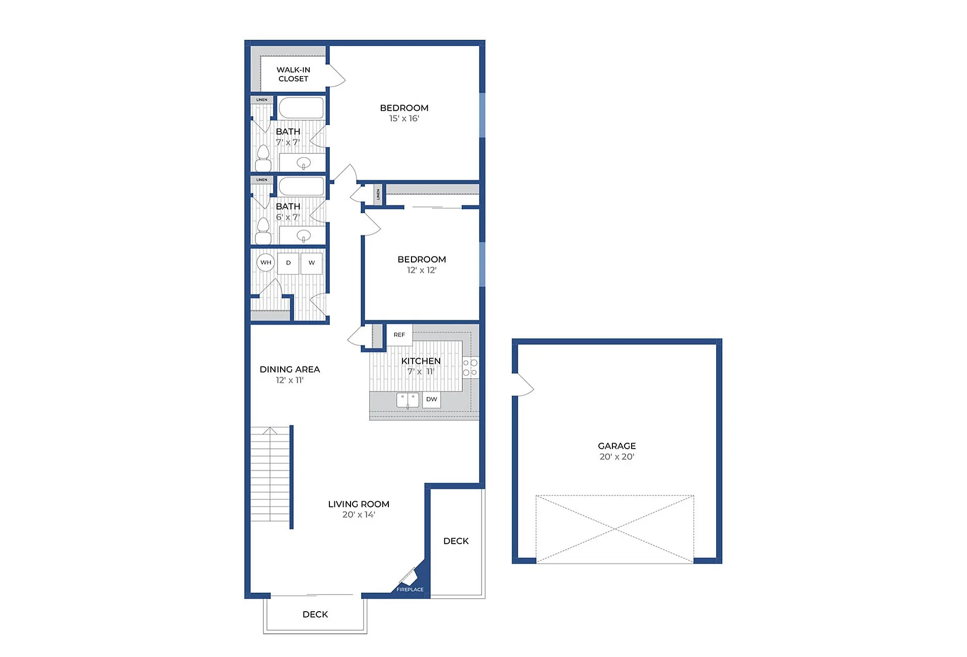 Louisville II | Saddle Brook Apartments | Apartments in Pewaukee, WI