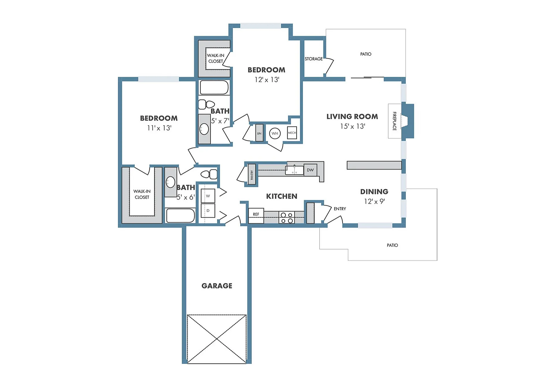 Dahlia | Manchester Oaks | Apartments in Franklin, WI