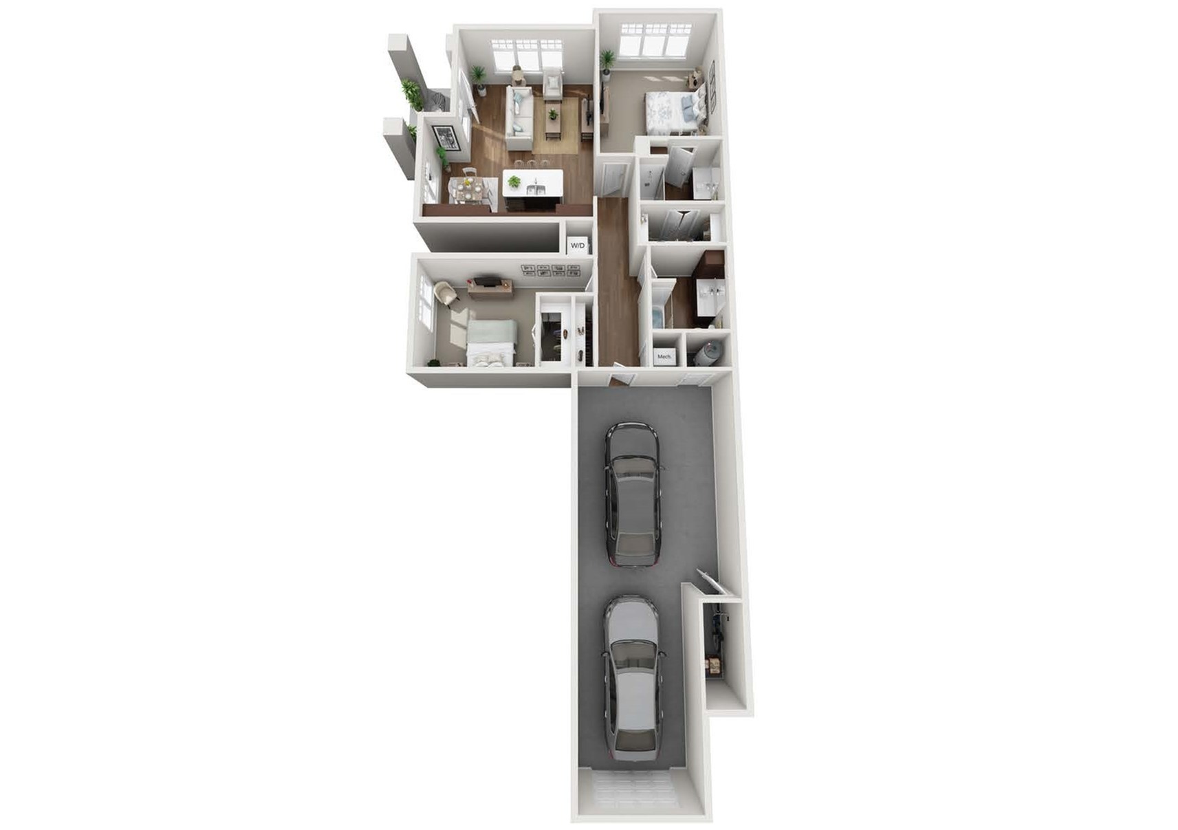 Floor Plan 2E | Drexel Ridge Apartments | Apartments in Oak Creek, WI