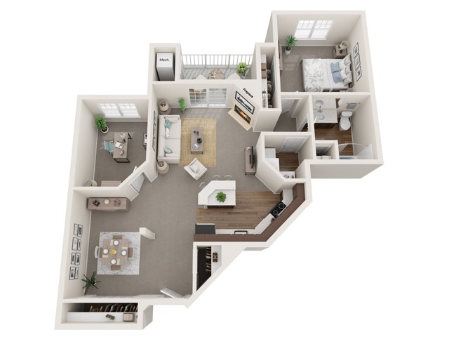 The Regent | The Landmark at Hatchery Hill | Apartments in Fitchburg, WI