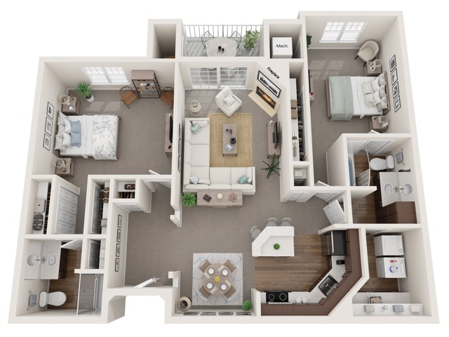 The Stadium | The Landmark at Hatchery Hill | Apartments in Fitchburg, WI