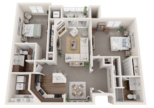 The Stadium II | The Landmark at Hatchery Hill | Apartments in Fitchburg, WI