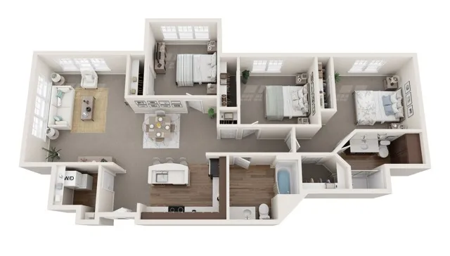 The Phillips | The Landmark at Hatchery Hill | Apartments in Fitchburg, WI