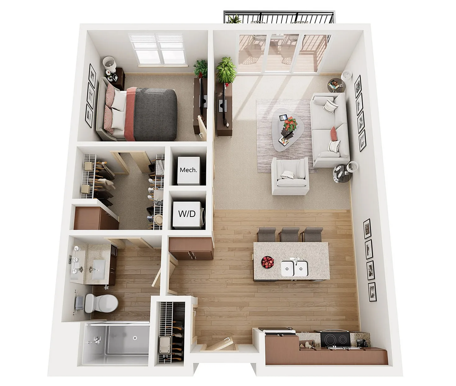 1A | 1505 Apartments & Townhomes