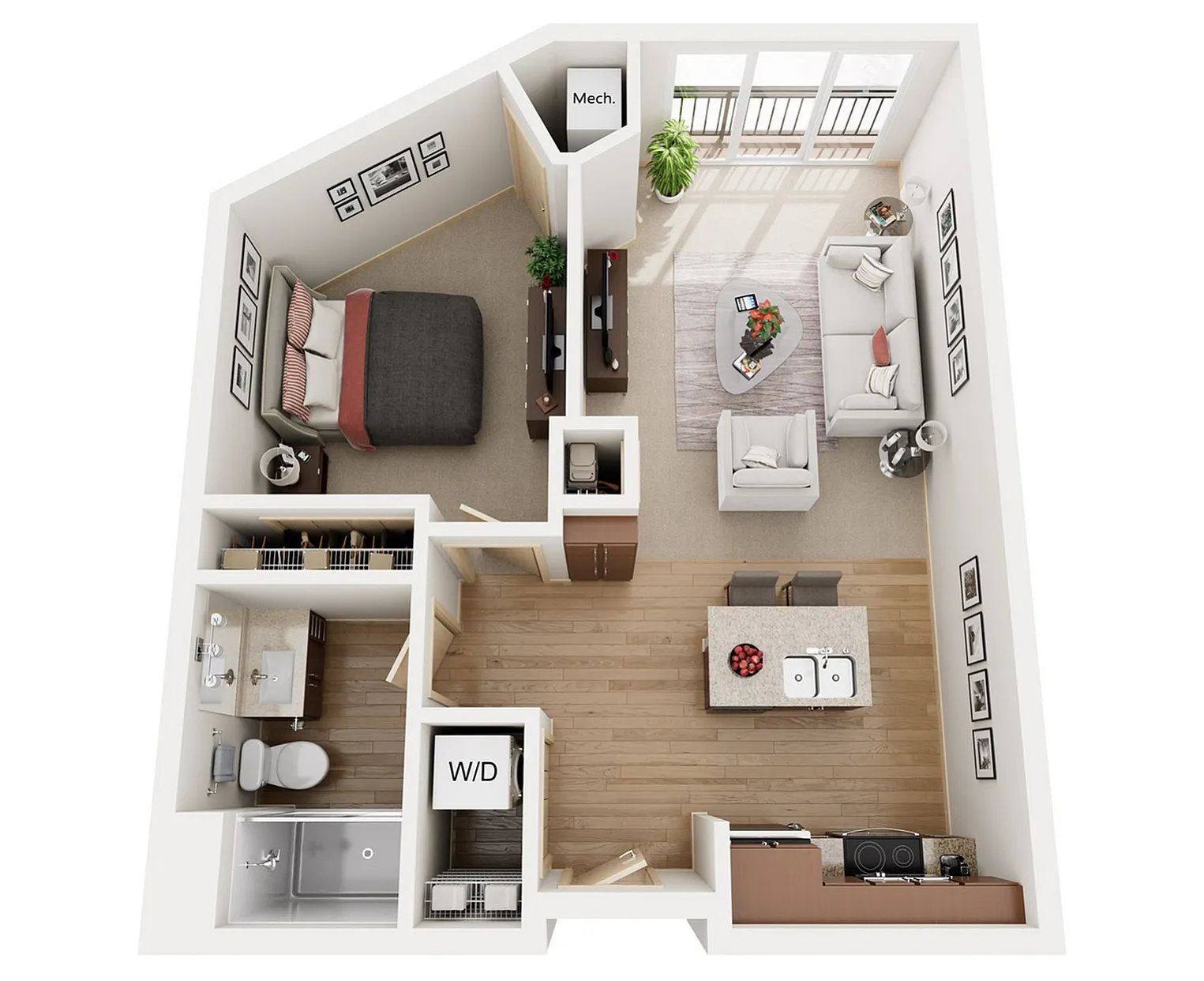 1B | 1505 Apartments & Townhomes