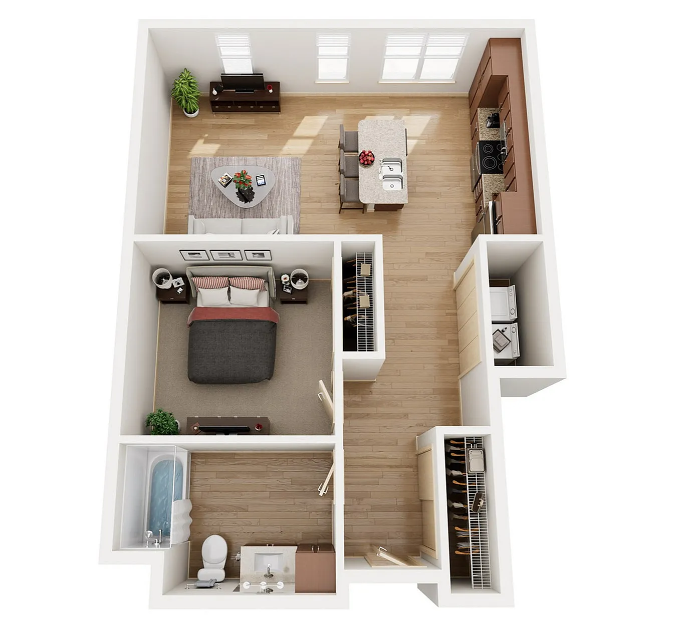 A2 | 1505 Apartments & Townhomes