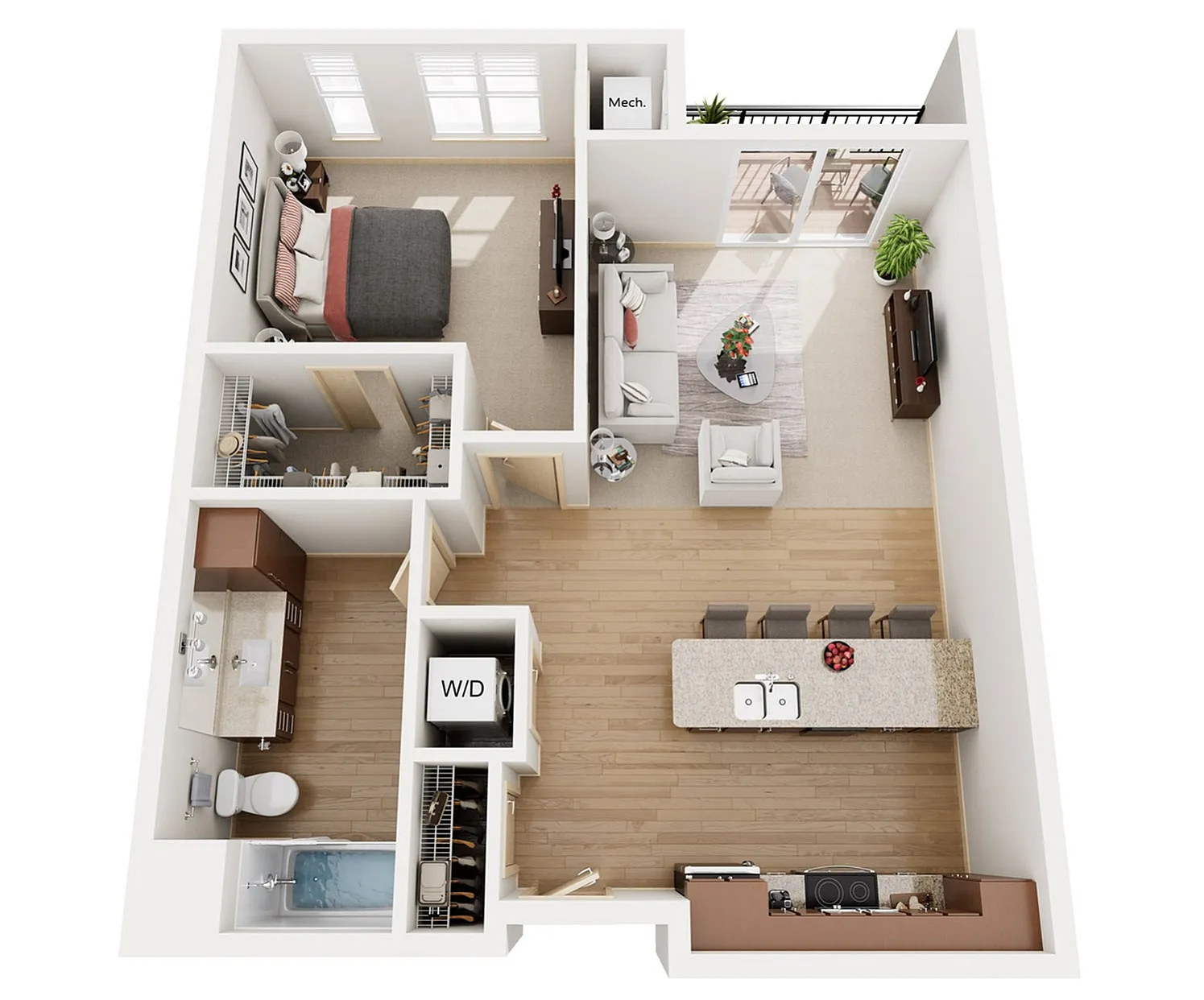 B2.1 | 1505 Apartments & Townhomes