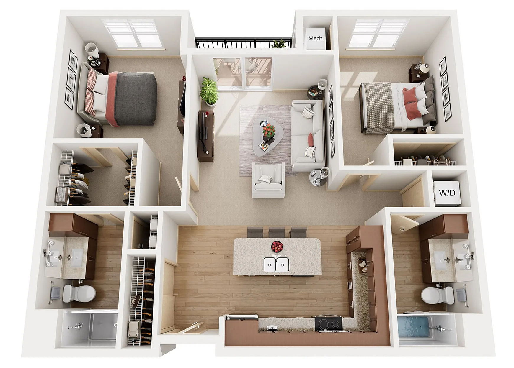 D3 | 1505 Apartments & Townhomes