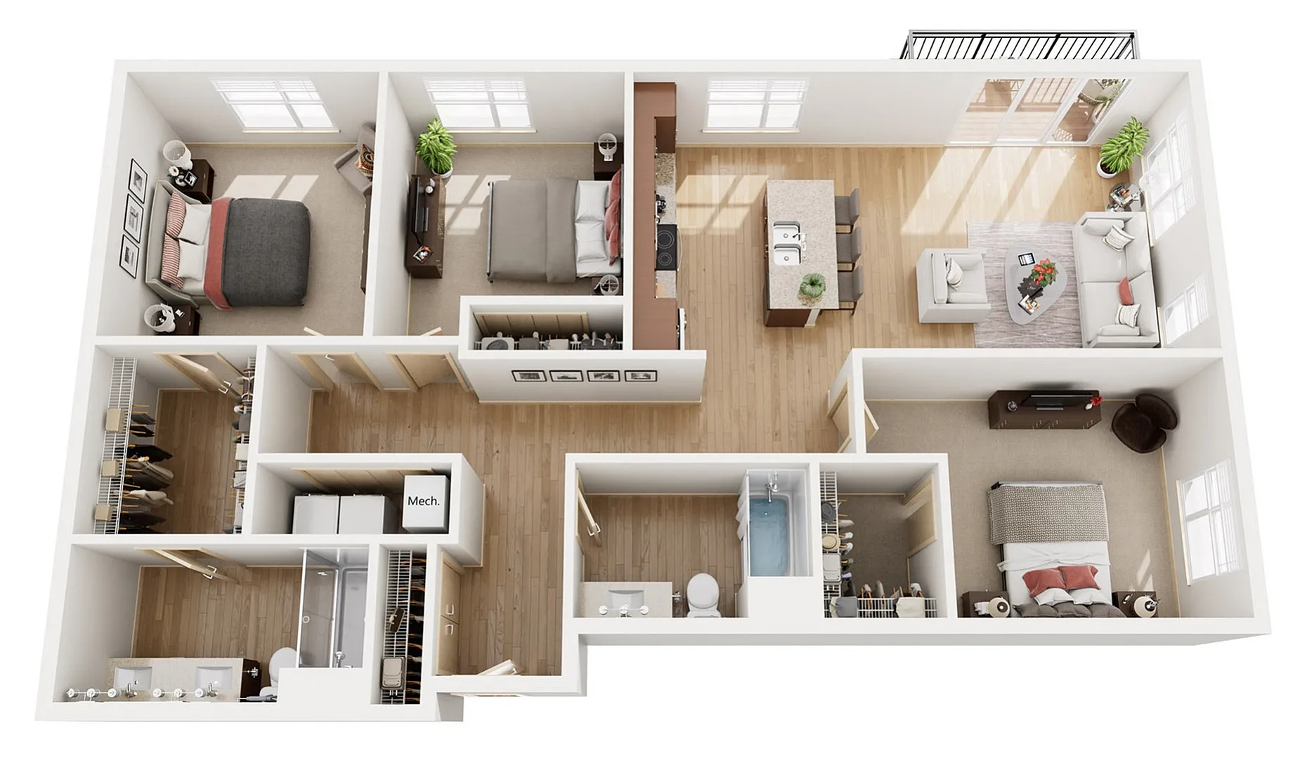 3A | 1505 Apartments & Townhomes