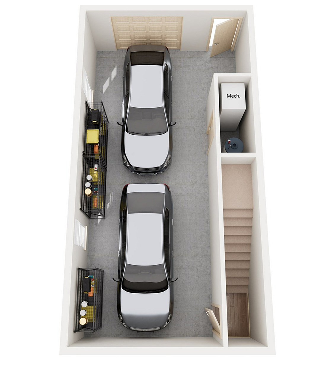T1 Garage | 1505 Apartments & Townhomes