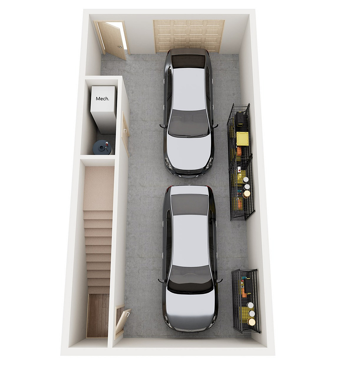 T2 Garage | 1505 Apartments & Townhomes