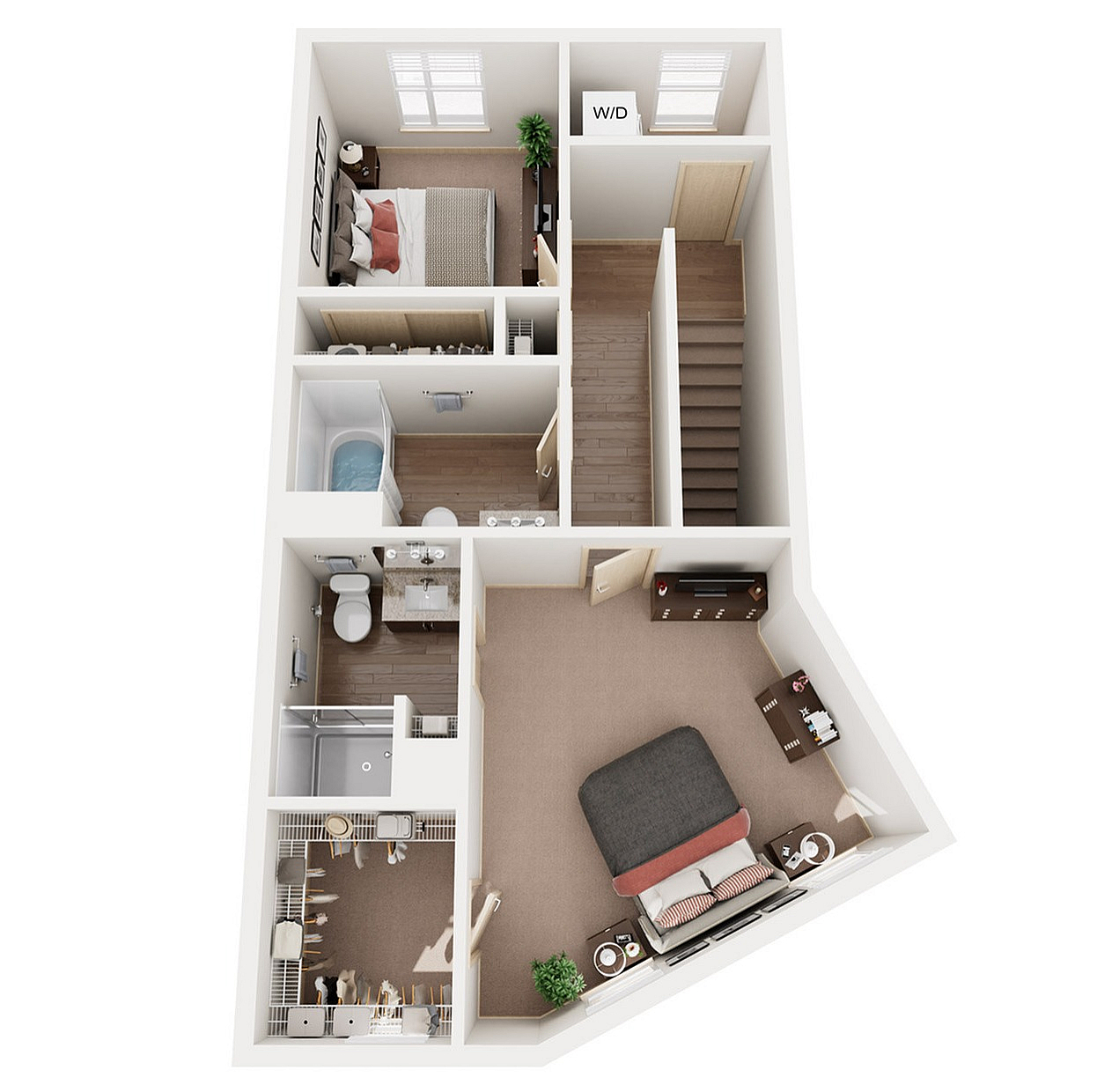 T3 Second Floor | 1505 Apartments & Townhomes