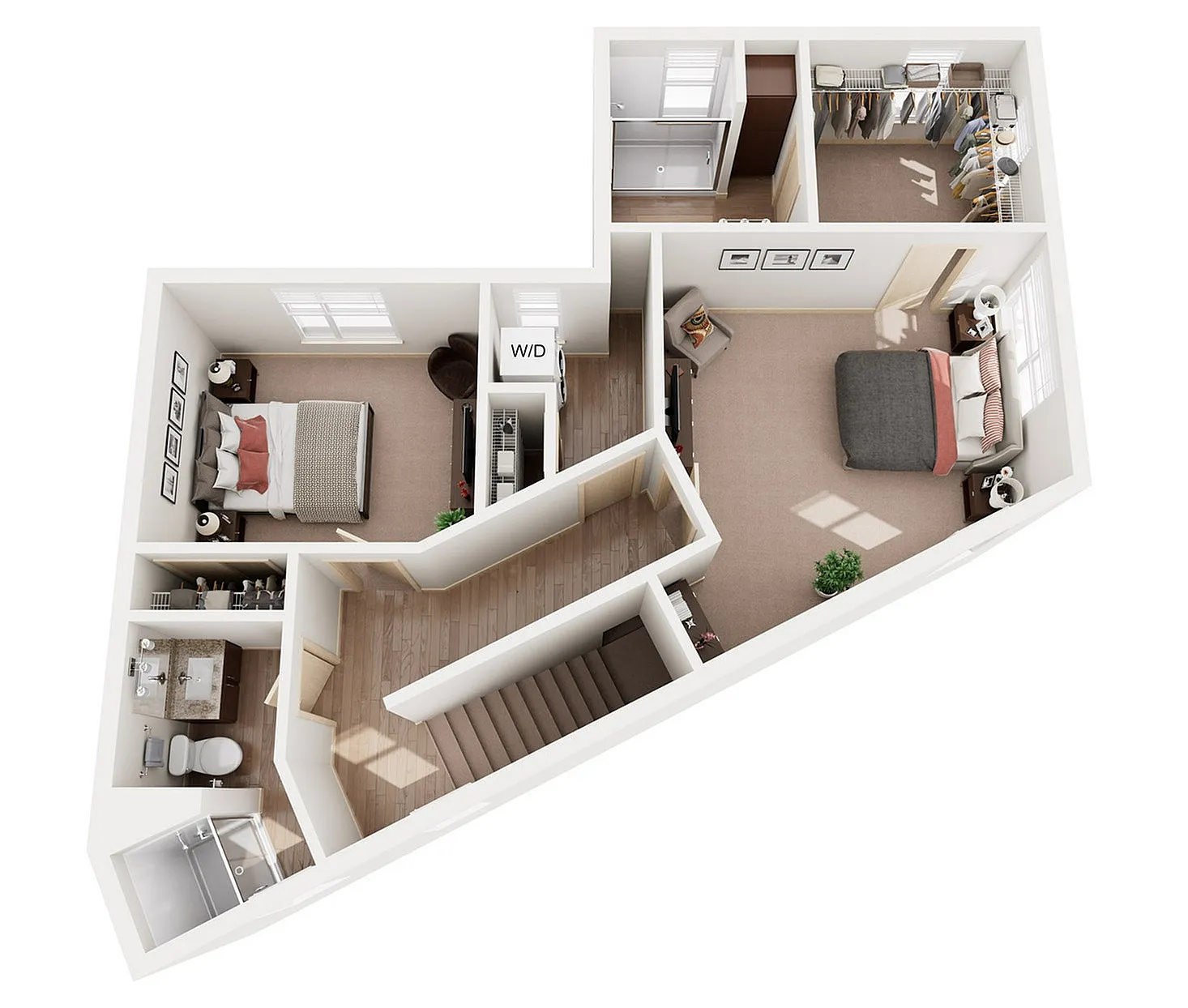 T4 Second Floor | 1505 Apartments & Townhomes