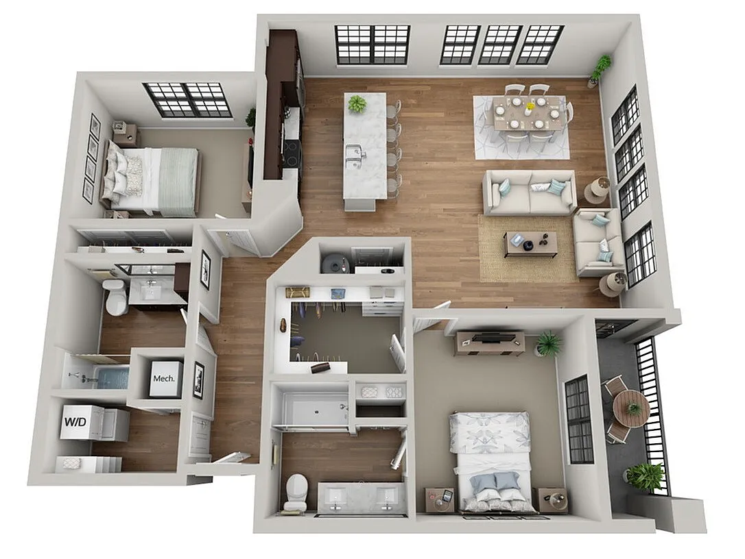 Floor Plan 2G | Arrabelle Apartments | Apartments in Cedarburg, WI