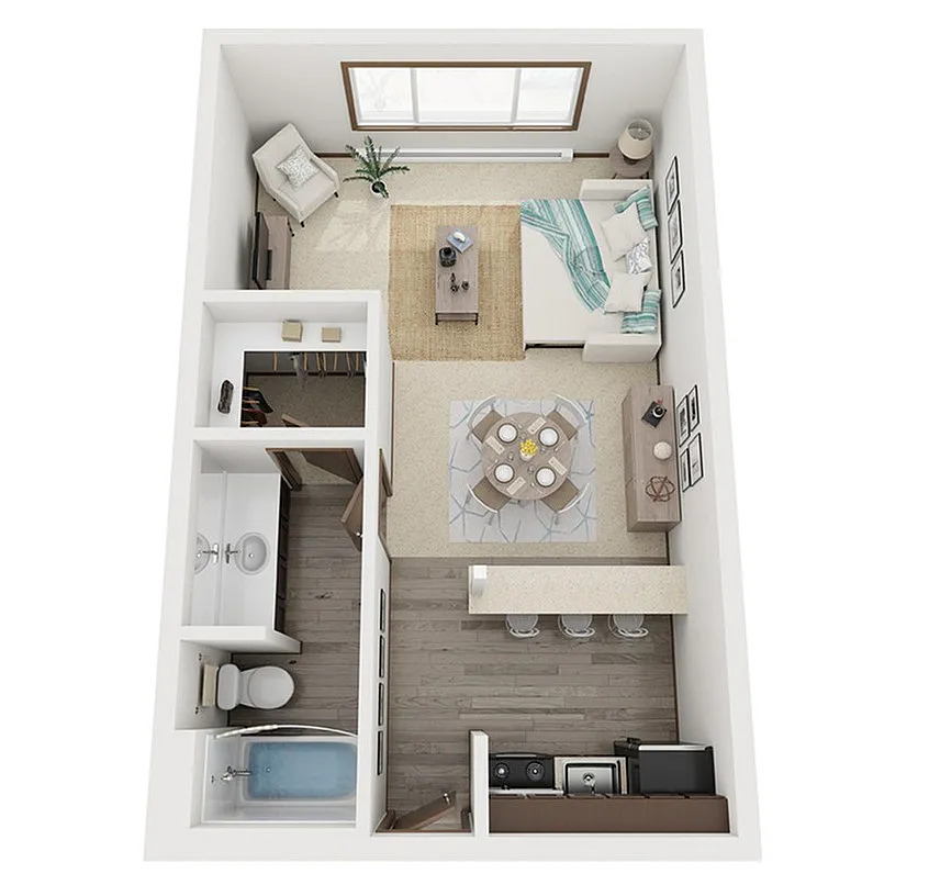 Efficiency | Valley View Apartments | Apartments in Madison, WI