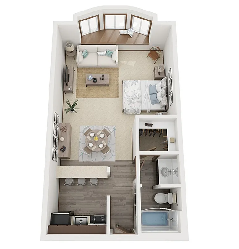 Hickory | Valley View Apartments | Apartments in Madison, WI