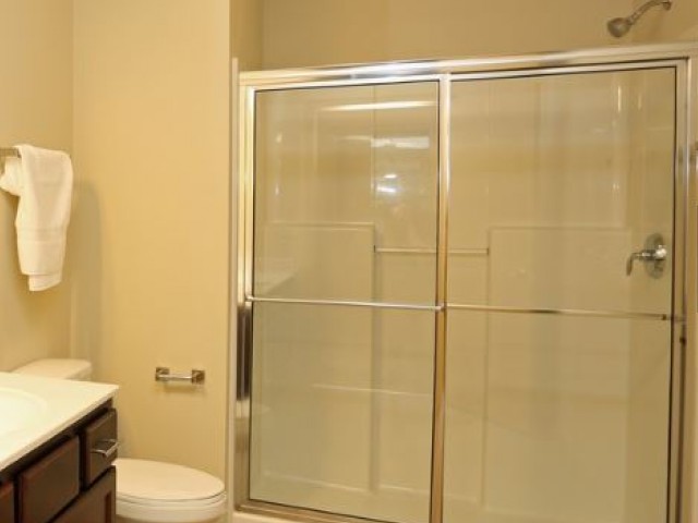 Image of Over-sized Walk in Showers in Select Homes for The Woodlands Apartments