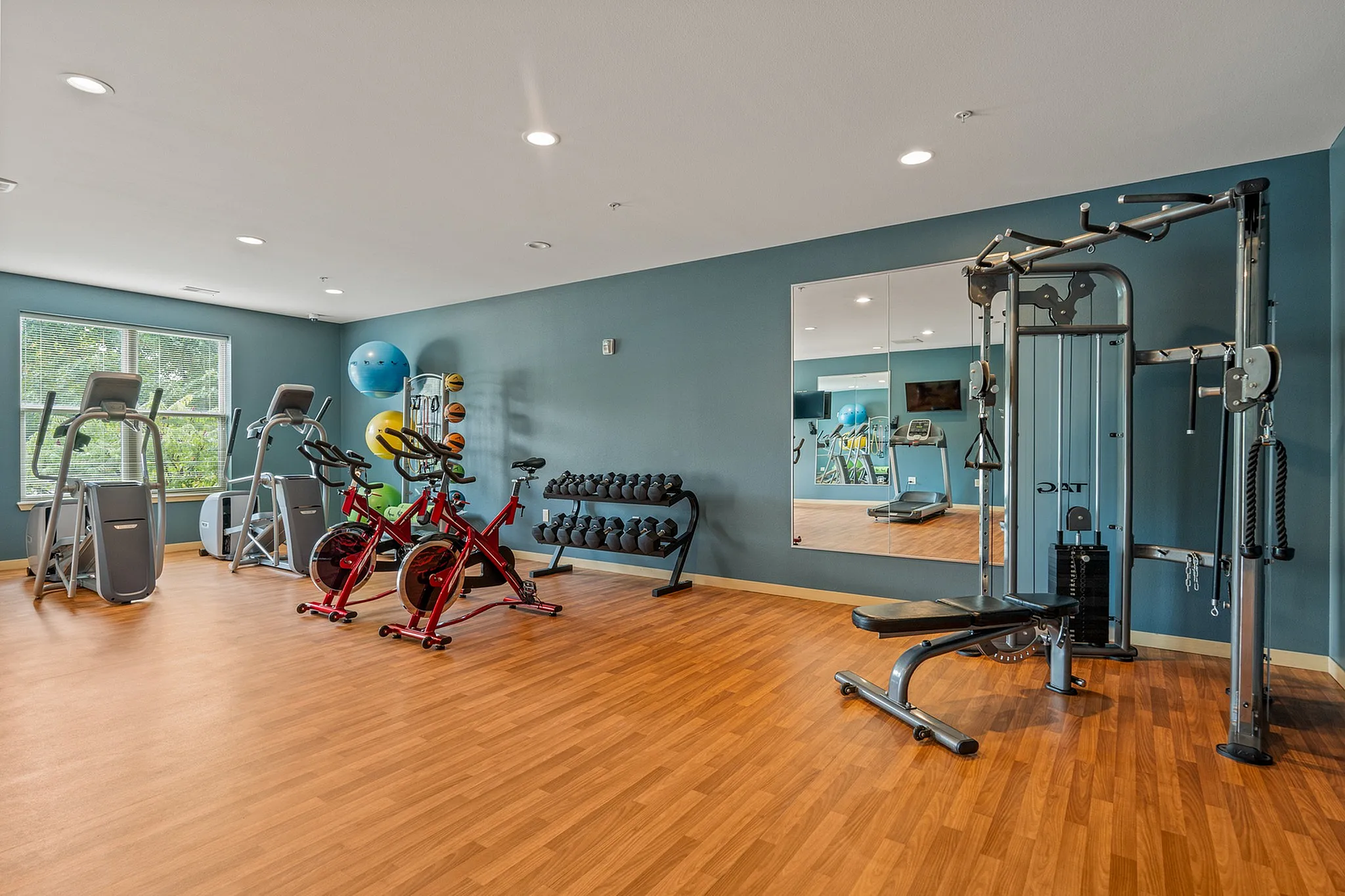 fitness center
