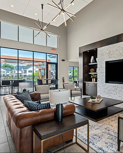 Clubhouse interior