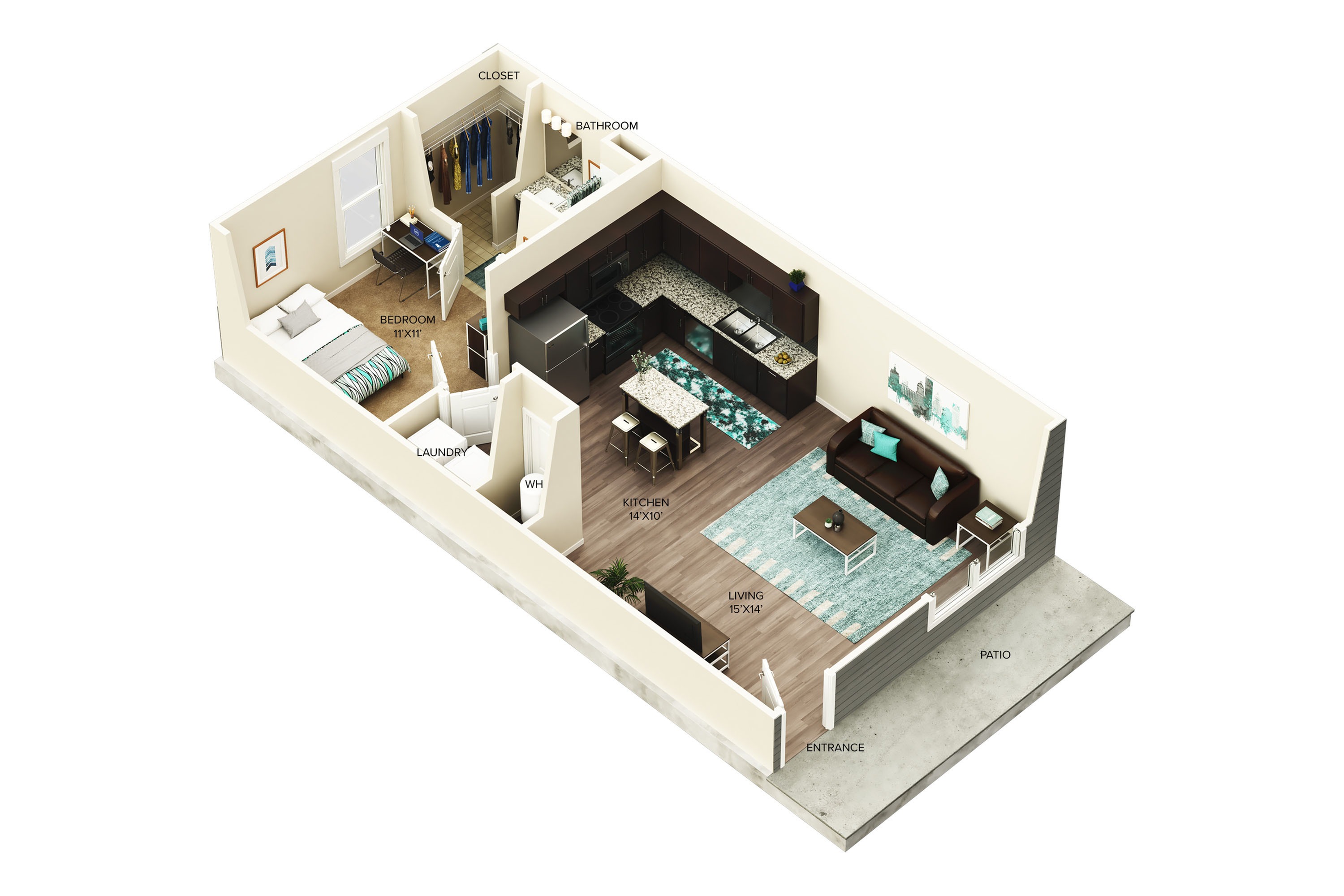 Floor Plans & Availability The Nest KU Off Campus Housing