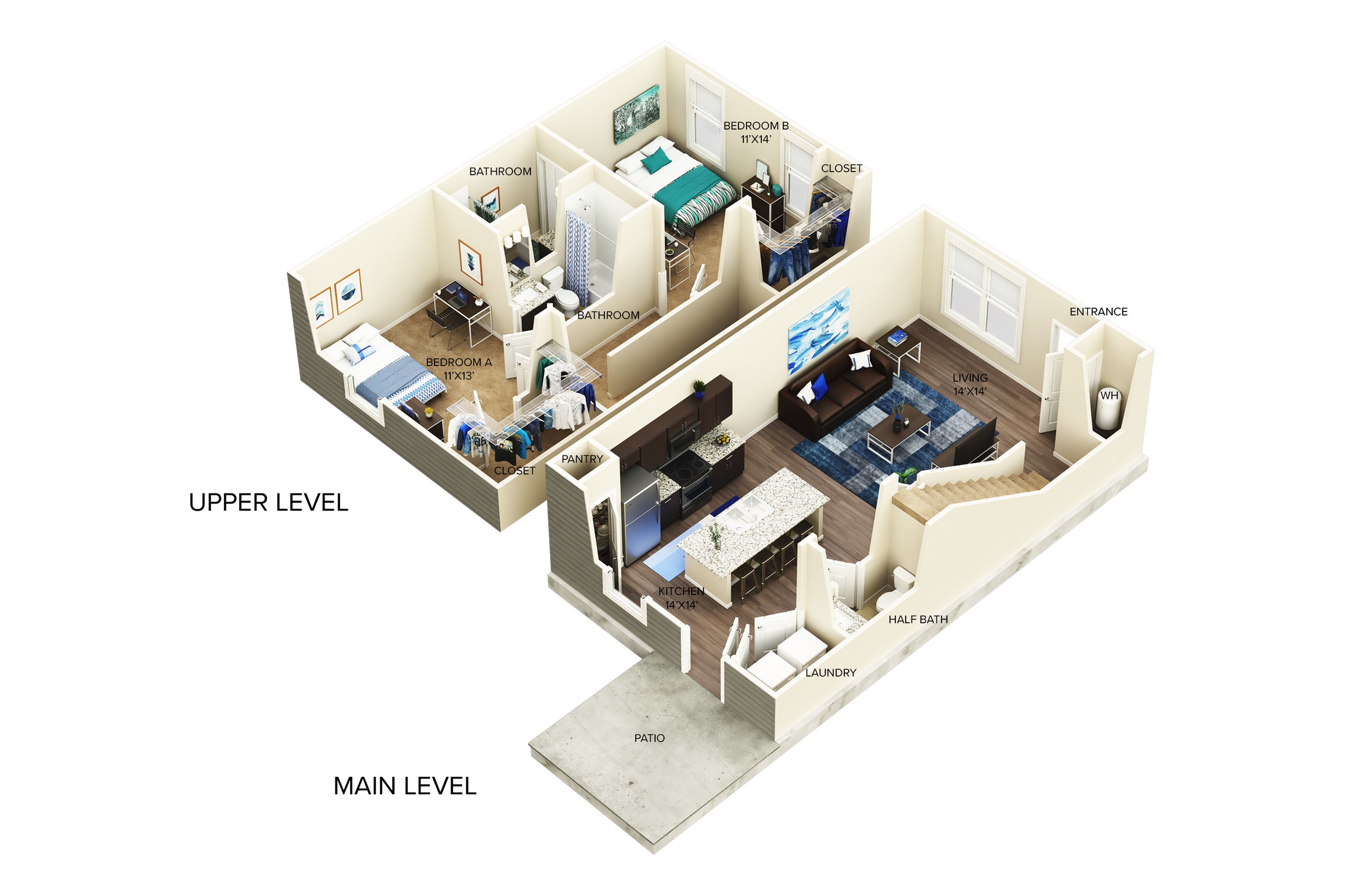 Floor Plans & Availability The Nest KU Off Campus Housing