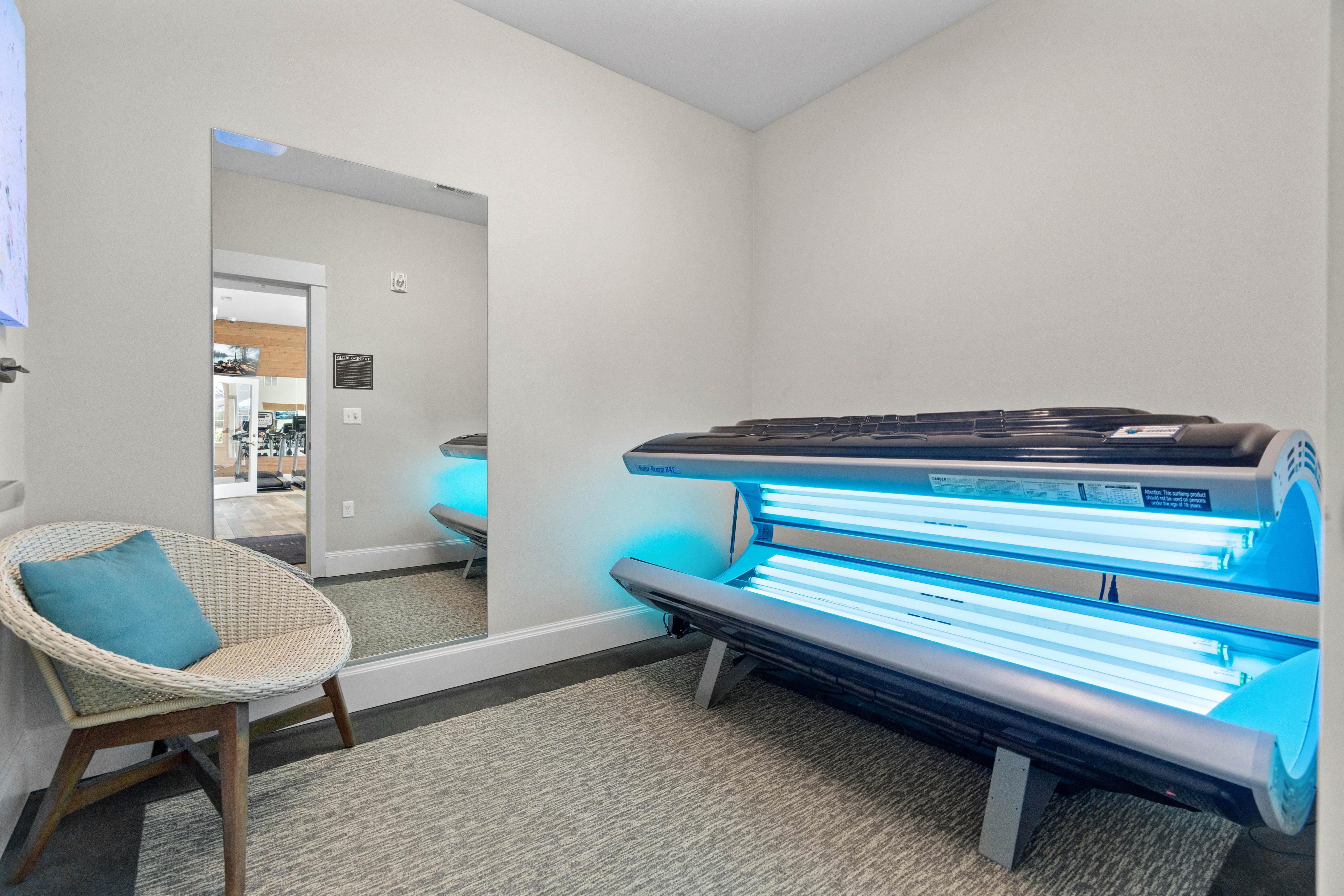 Tanning Suite l Luxury Apartments in Puyallup, WA l Silver Creek
