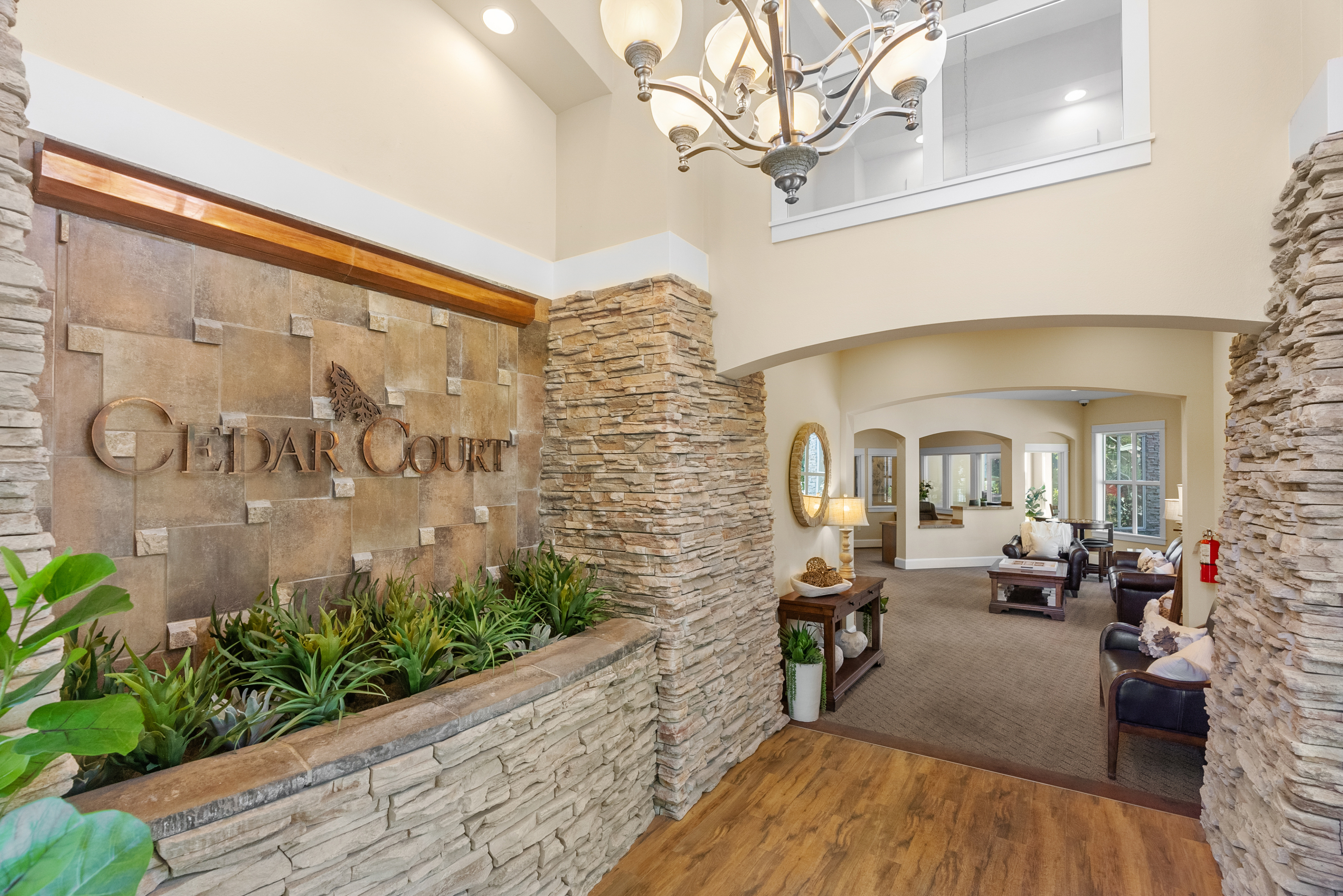 Clubhouse Entry l Apartments for Rent in Tacoma, WA l Cedar Court Apartments