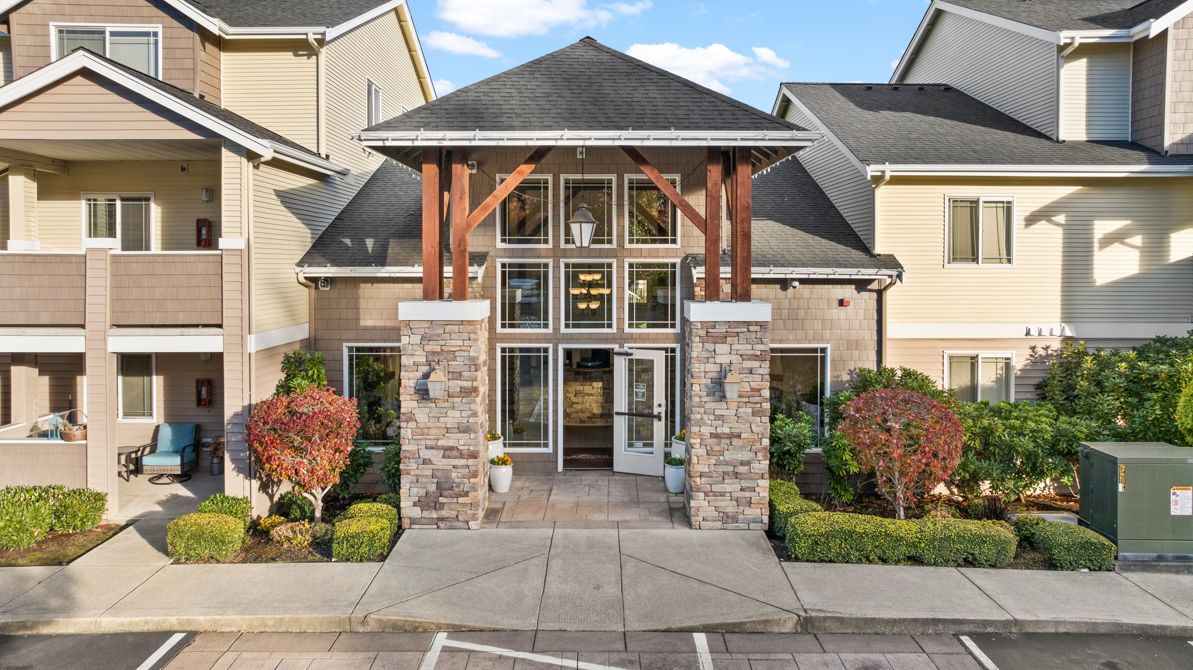 Clubhouse + Leasing Office l Apartments for Rent in Tacoma, WA l Fircrest Gardens Apartments