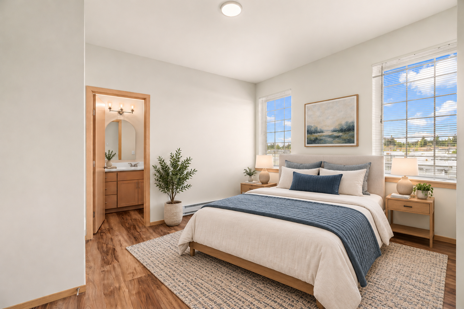 Blue Ridge Apartments - Cozy Bedroom
