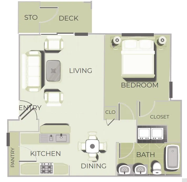 Plateau 176, 1 Bedroom Apartment Deluxe