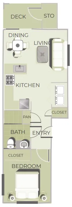 Plateau 176, 1 Bedroom Apartment Eco