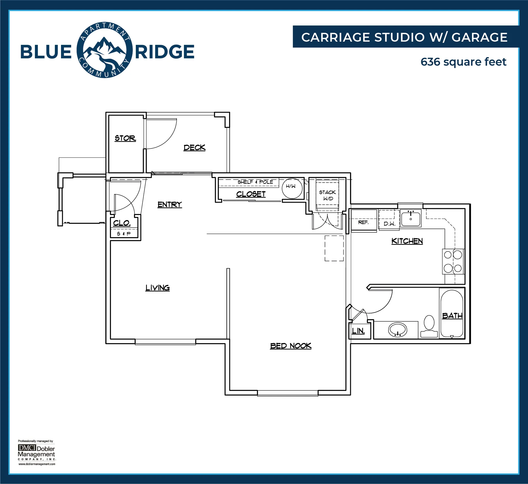 Carriage Studio with Garage