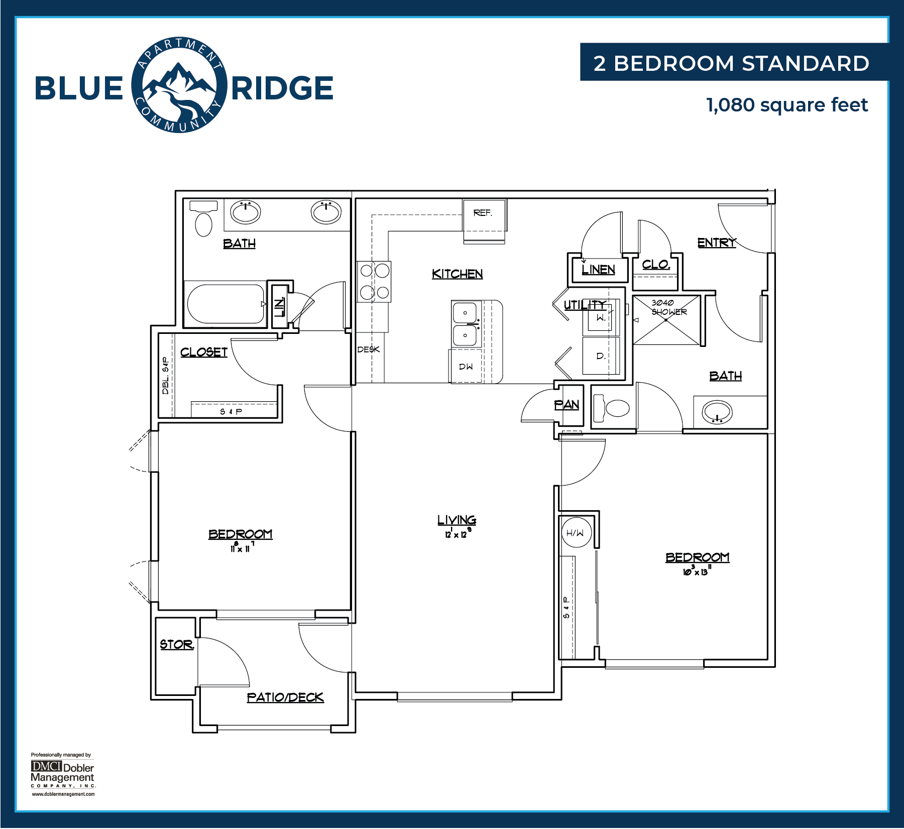 2 Bedroom Standard