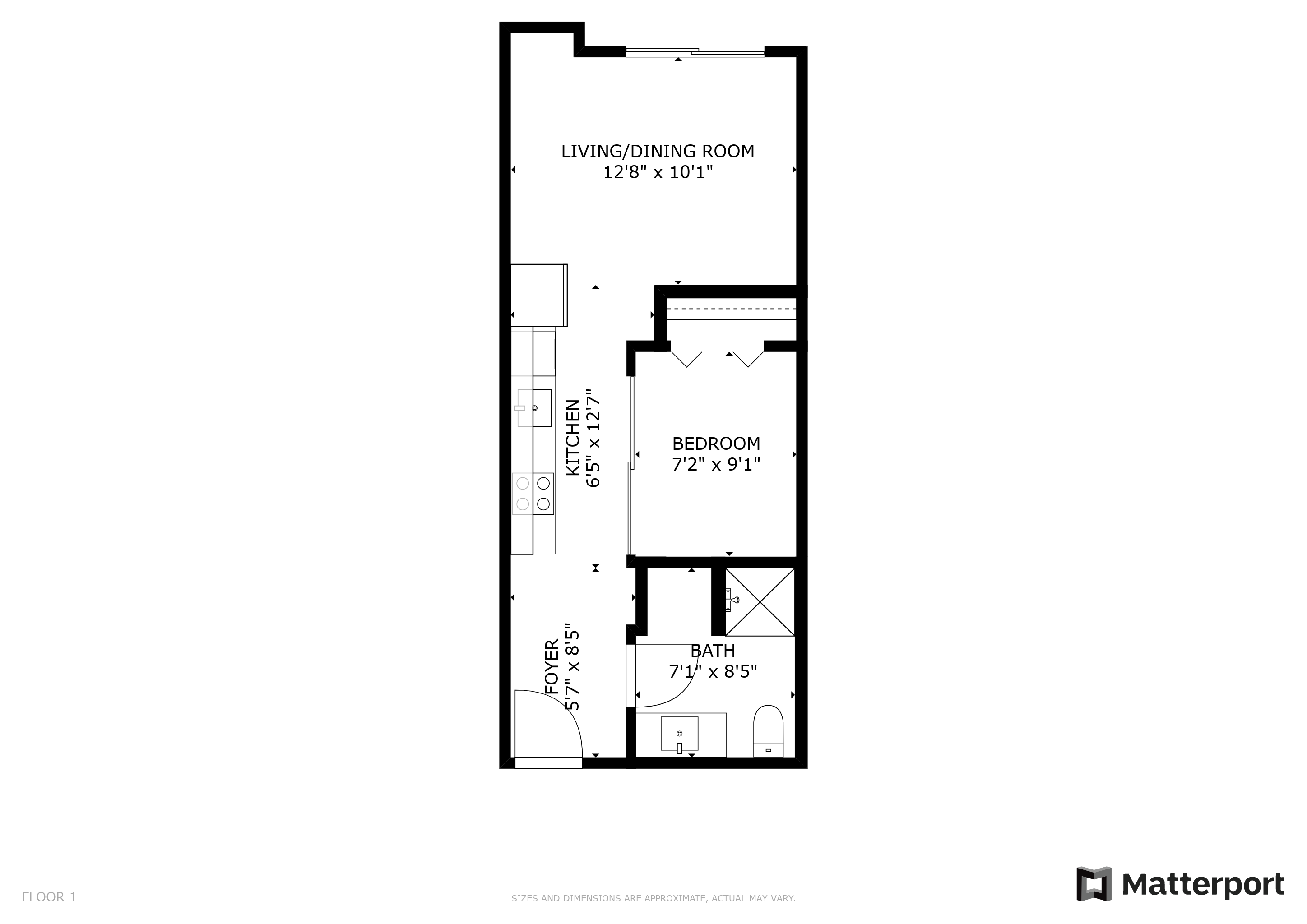 1 Bedroom Urban