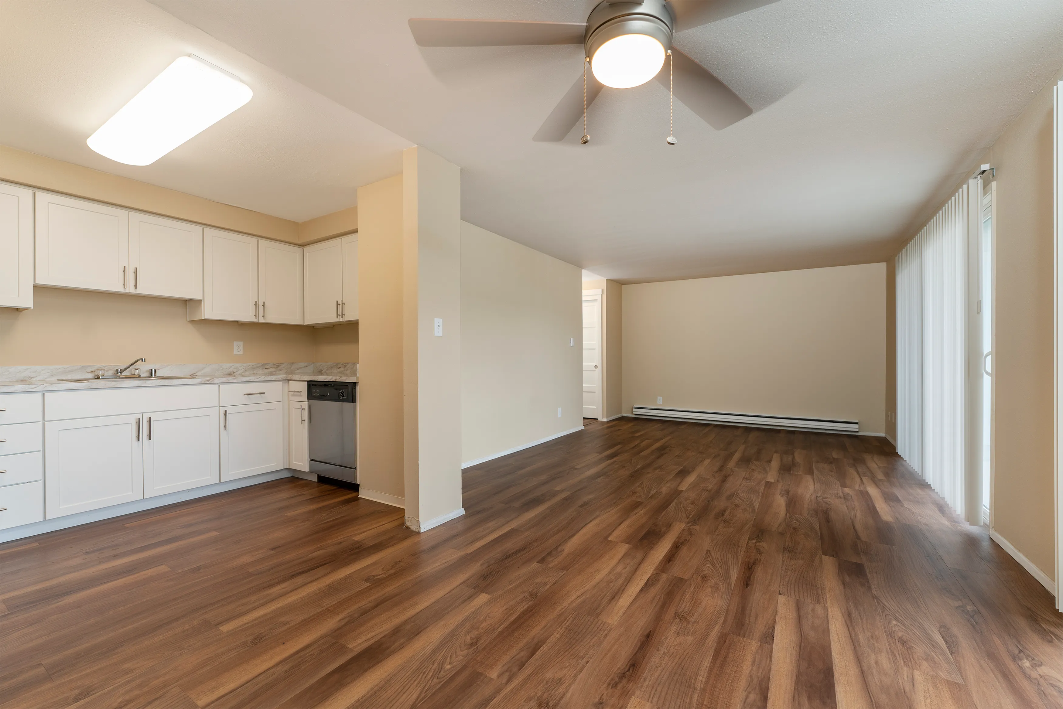 2 Bedroom One Bath 1100 Sq Ft