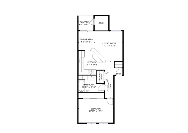1 Bedroom 1 Bath Standard