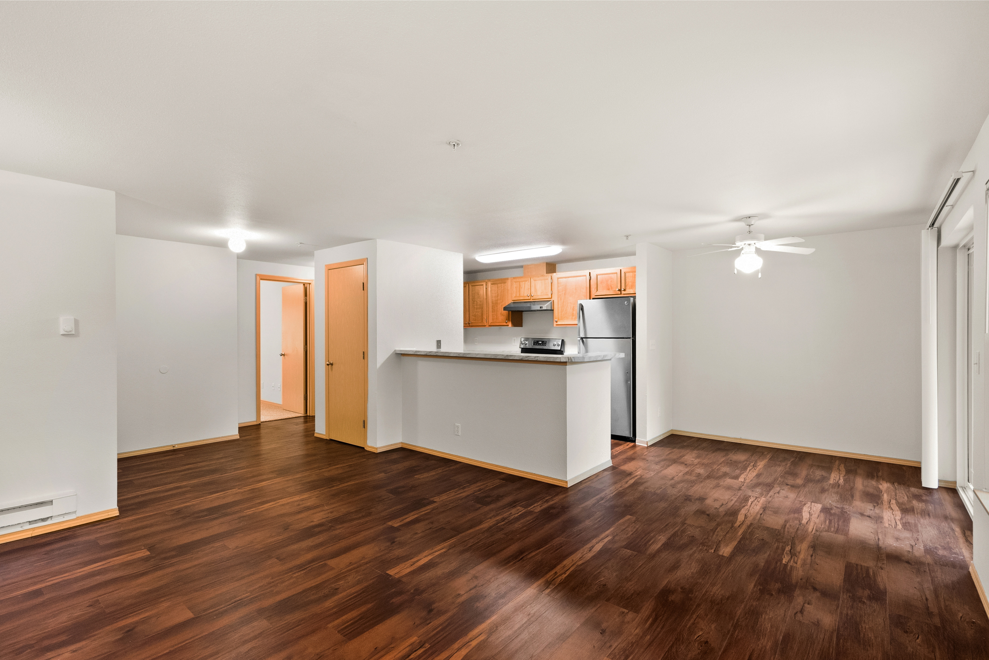 3 Bedroom 2 Bath - 1,297 Sq. Ft.