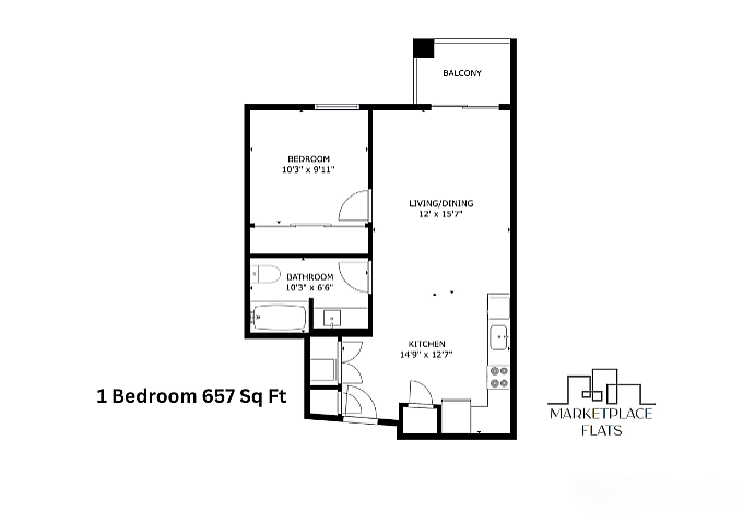 1 Bedroom Efficiency