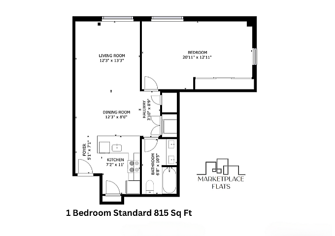 1 Bedroom Standard