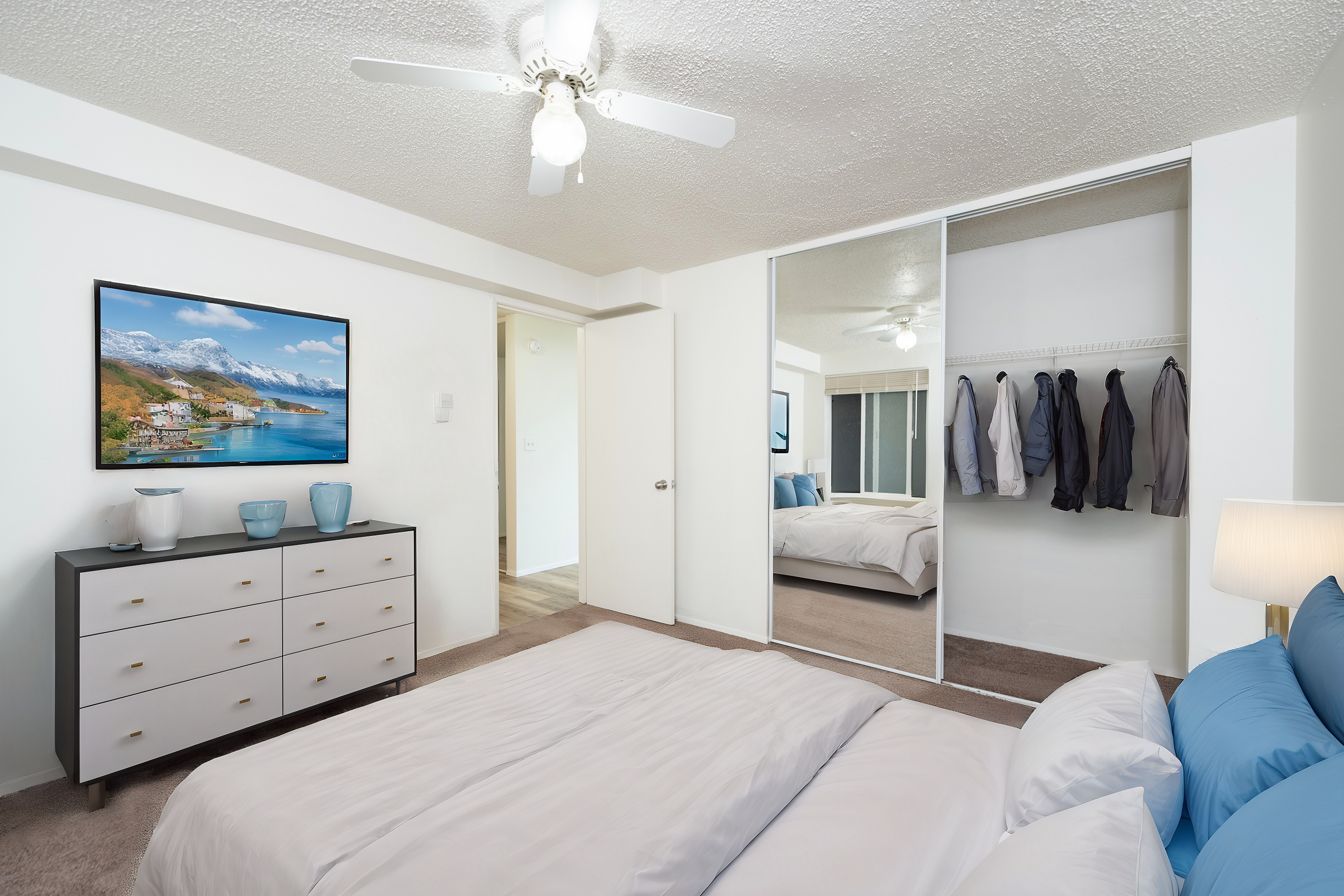 1 Bedroom Standard Staged