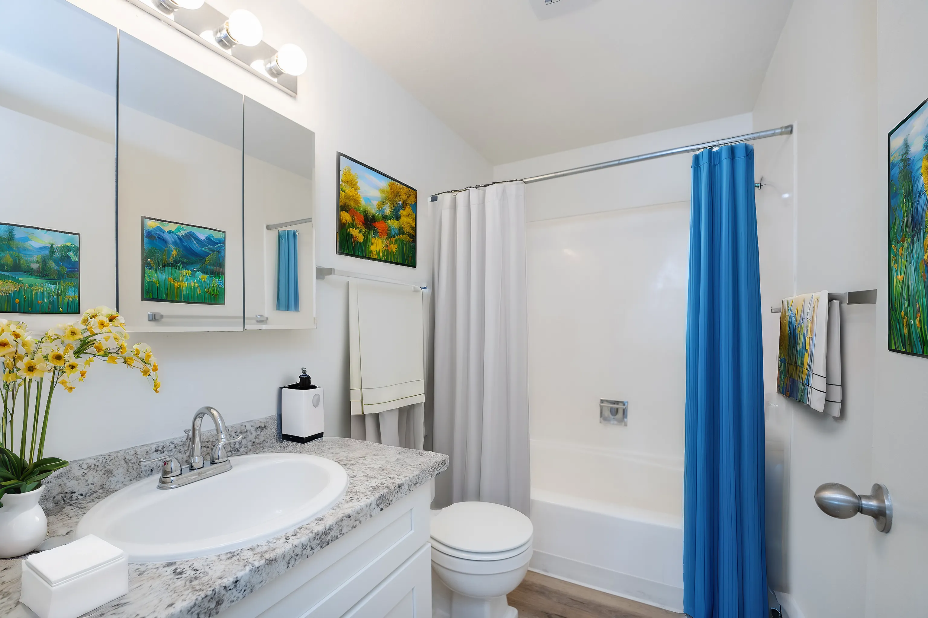 1 Bedroom Standard Staged