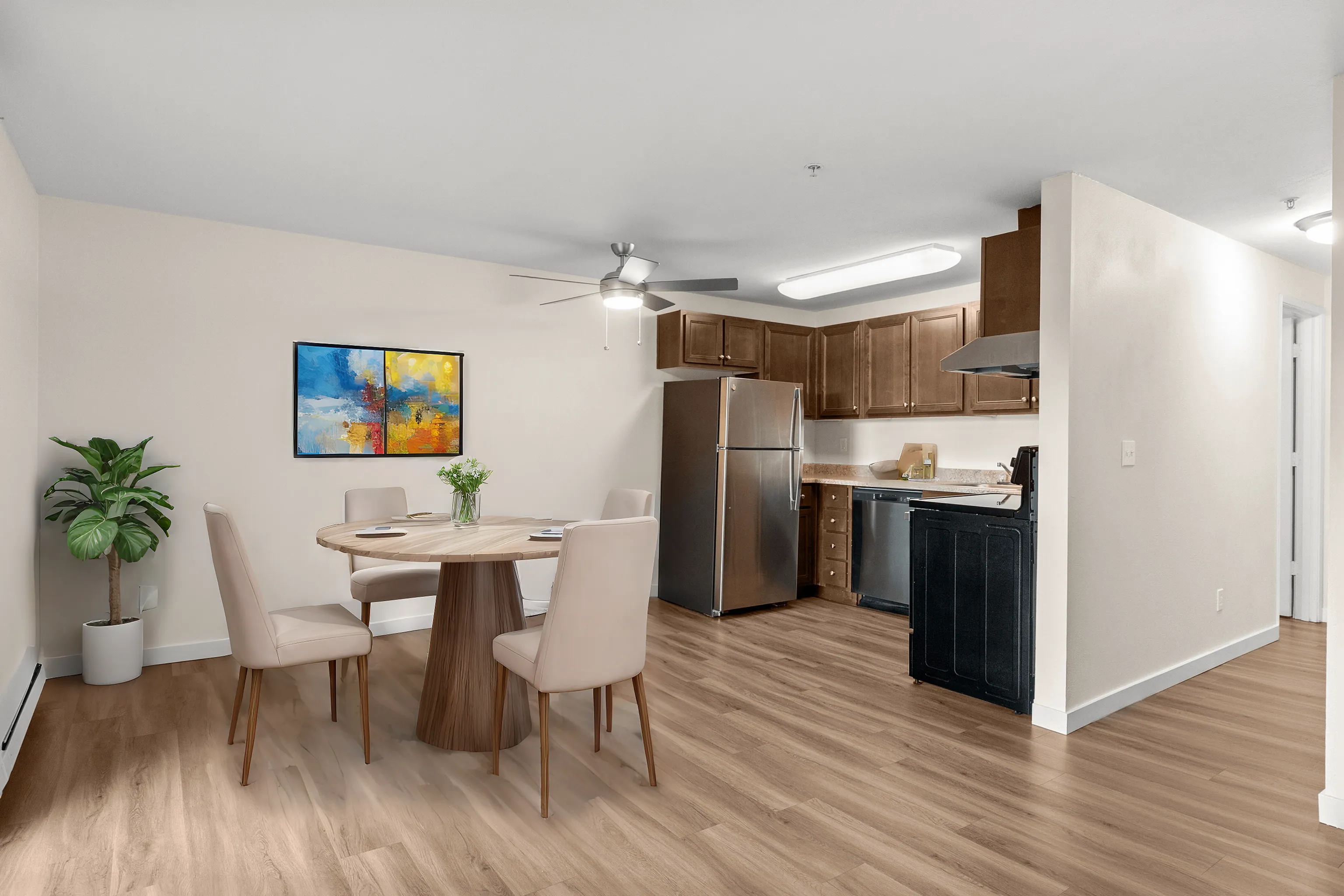 1 Bedroom Standard Staged
